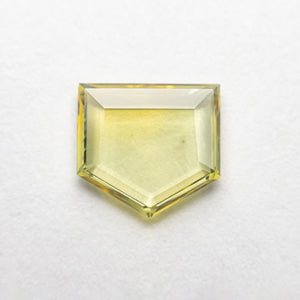 1.46ct 7.85x7.40x1.76mm Shield Portrait Cut Sapphire 22434-82