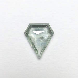 1.06ct 8.67x7.33x2.14mm Shield Rosecut Sapphire 22434-92