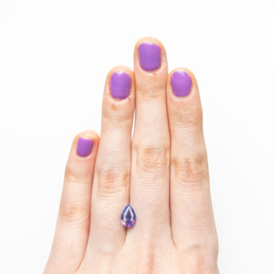 1.26ct 8.37x5.82x3.43mm Pear Brilliant Sapphire 22507-01