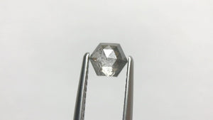 0.62ct 5.59x4.78x2.60mm Hexagon Rosecut 18196-06