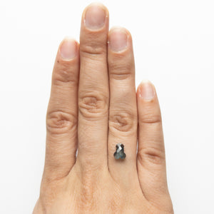 1.57ct 8.01x6.15x3.00mm Penis Rosecut Sapphire 22629-02