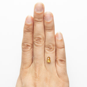 1.54ct 7.41x5.13x3.65mm Penis Rosecut Sapphire 22629-04