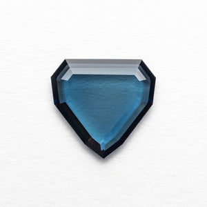 1.02ct 7.88x8.17x1.52mm Shield Portrait Cut Sapphire 22672-01