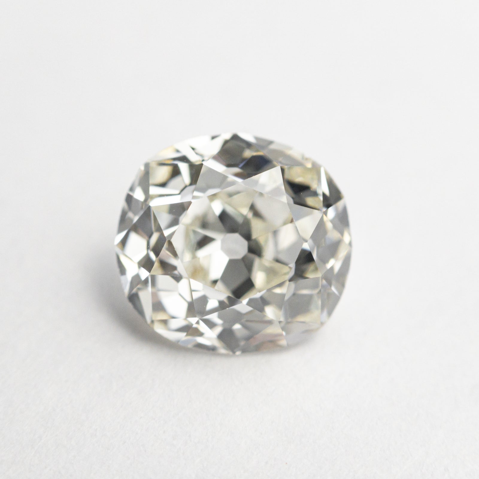2.09ct 8.05x7.50x4.77mm GIA SI1 J Antique Old Mine Cut Brilliant 22718-01