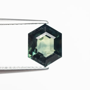 3.04ct 9.36x7.45x5.19mm Hexgon Step Cut Sapphire 22765-01