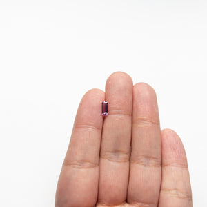 0.54ct 7.48x3.22x2.06mm Cut Corner Rectangle Step Cut Sapphire 22845-01