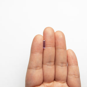 0.39ct 9.97x2.48x1.43mm Baguette Step Cut Sapphire 22847-01