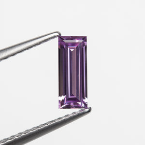 0.65ct 7.96x3.18x2.29mm Baguette Step Cut Sapphire 22849-01