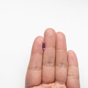 0.64ct 8.99x3.46x1.76mm Cut Corner Rectangle Step Cut Sapphire 22860-01