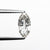 1.00ct 8.88x4.60x2.84mm SI2 J Geo Oval Step Cut 22925-01