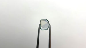 0.99ct 6.59x7.83x1.47mm Shield Portrait Cut Sapphire 19969-01