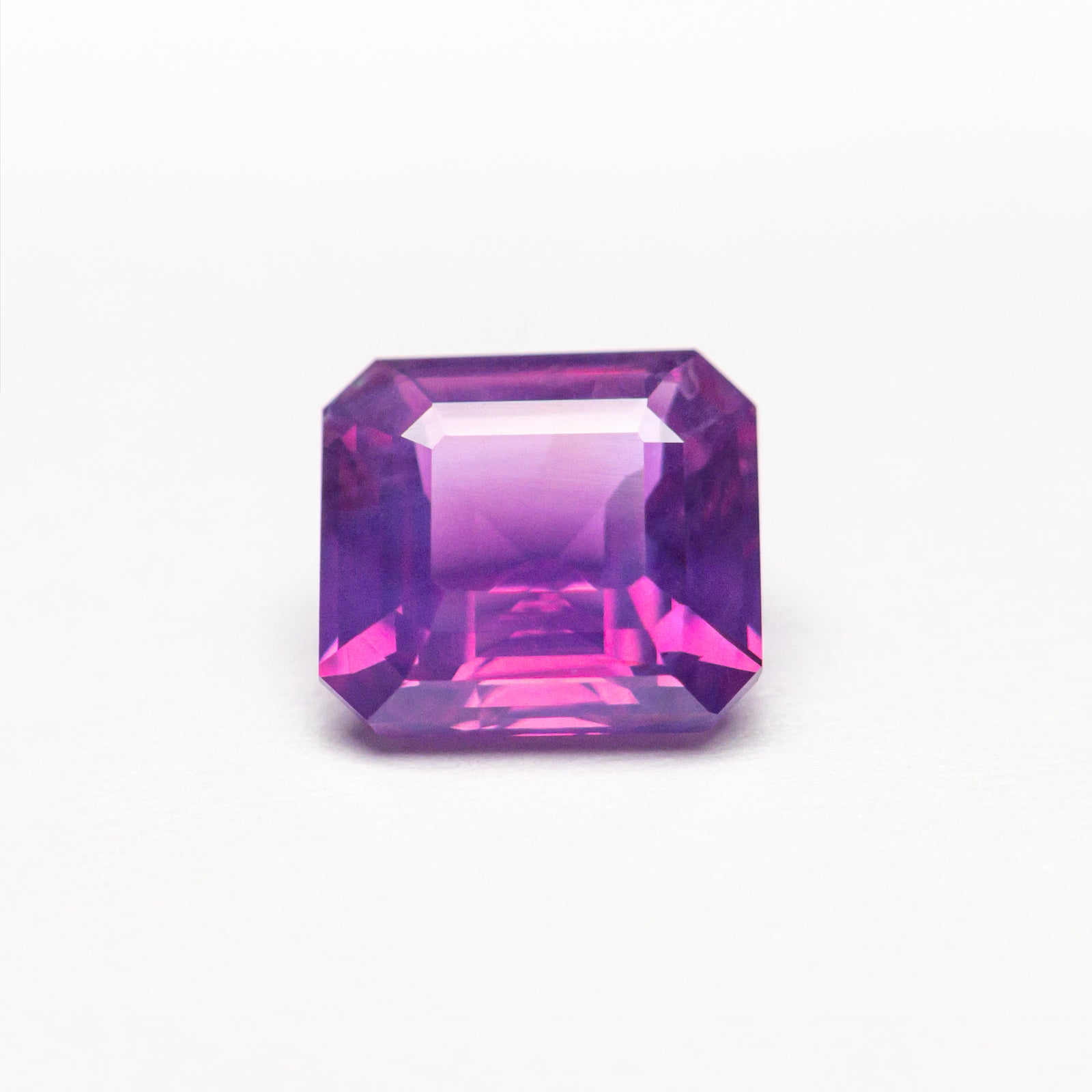 1.53ct 6.61x6.09x3.70mm Cut Corner Rectangle Step Cut Sapphire 23004-01