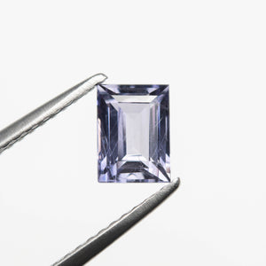April 1 2025 1.07ct 6.35x4.66x3.12mm Rectangle Step Cut Sapphire 23052-01