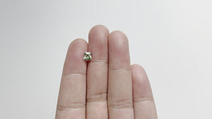 0.95ct 5.55x5.28x3.43mm Cut Corner Square Brilliant Sapphire 19042-23