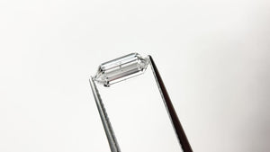 1.01ct 10.12x4.18x2.42mm GIA SI2 D Hexagon Step Cut 22621-01
