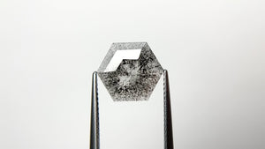 2.25ct 12.15x10.58x1.68mm Hexagon Rosecut 22336-02