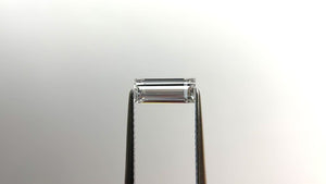 1.00ct 8.85x3.57x2.89mm GIA VS2 D Baguette Step Cut 🇨🇦 21166-01