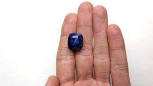 29.60ct 17.67x14.78x12.00mm Cushion Brilliant Sapphire 22597-01