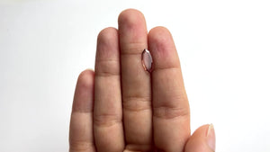 0.81ct 12.52x5.44x1.05mm Marquise Portrait Cut Sapphire 22416-01
