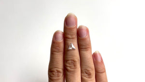 0.56ct 7.32x8.00x1.55mm Triangle Rosecut 19618-20