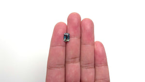 2.05ct 8.71x5.90x3.64mm Cut Corner Rectangle Brilliant Sapphire 21630-01
