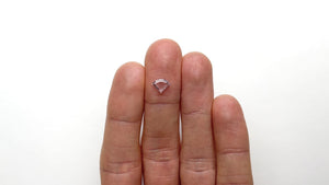 0.58ct 6.10x8.00x1.48mm Fan Portrait Cut Sapphire 22080-02