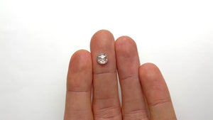 1.34ct 7.22x7.09x3.15mm Round Rosecut 19608-18