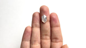 3.17ct 12.35x7.09x4.12mm Hexagon Rosecut 22367-01