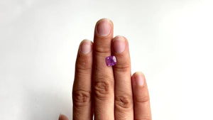 3.01ct 7.54x7.50x5.28mm Cushion Brilliant Sapphire 22010-01