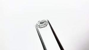 0.50ct 5.75x3.64x2.53mm SI2 E Cut Corner Rectangle Step Cut 19438-25
