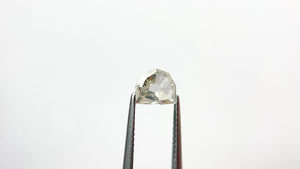 1.01ct 7.30x6.39x2.29mm VS2 O-P Geo Half Moon Brilliant 20941-01