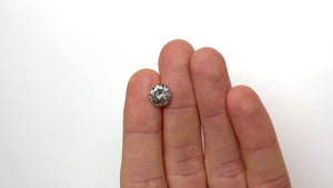 3.07ct 8.99x8.76x6.08mm Round Brilliant 27051-01