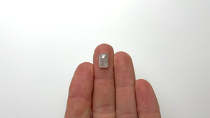3.74ct 11.32x7.43x4.02mm Cut Corner Rectangle Rosecut 18727-02