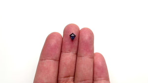0.65ct 7.33x5.59x2.61mm Kite Step Cut Sapphire 22433-03