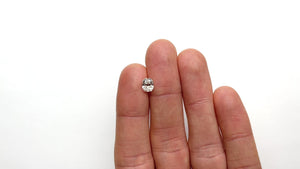 1.02ct 6.70x5.82x3.35mm SI1 H Antique Old Mine Cut 22455-01