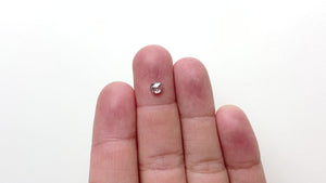 0.56ct 5.06x5.02x2.45mm Round Rosecut 18227-06