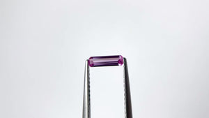 0.27ct 7.20x2.19x1.49mm Cut Corner Rectangle Step Cut Sapphire 22858-01