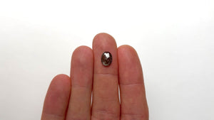 1.44ct 9.39x7.14x2.15mm Oval Rosecut 21873-02