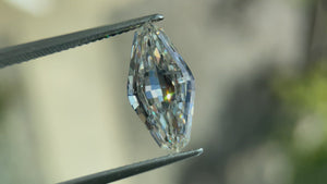 4.18ct 16.84x8.79x4.10mm GIA VS2 I Lozenge Step Cut 18841-01