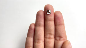 1.34ct 6.53x6.48x3.54mm Round Rosecut 22345-01
