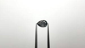 1.00ct 8.20x5.64x3.13mm Fancy Dark Grey Pear Brilliant 19913-12