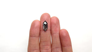 3.13ct 16.55x7.02x2.78mm Hexagon Rosecut 19742-27