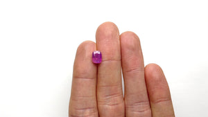 2.54ct 8.39x6.28x5.24mm Cushion Brilliant Sapphire 22498-01