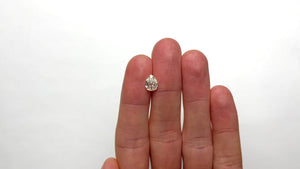 1.31ct 8.89x6.53x3.12mm GIA VVS2 M Modern Antique Pear Brilliant 19736-01