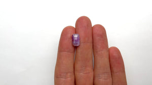 5.45ct 11.97x7.22x6.27mm Cut Corner Rectangle Brilliant Sapphire 21657-01