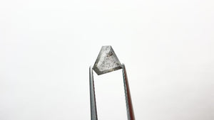 1.37ct 7.44x8.59x2.91mm Shield Rosecut 20000-09
