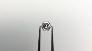 1.02ct 6.74x5.84x3.45mm GIA VVS2 H Hexagon Step Cut 21967-01