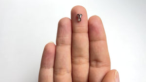 0.66ct 6.46x4.59x2.48mm Penis Rosecut 21875-06