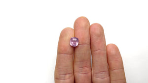 4.57ct 8.95x8.29x6.70mm Cushion Brilliant Sapphire 22576-01