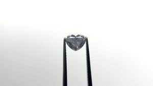 1.00ct 6.84x5.60x3.93mm SI1 Fancy Grey Heart Brilliant 21593-07